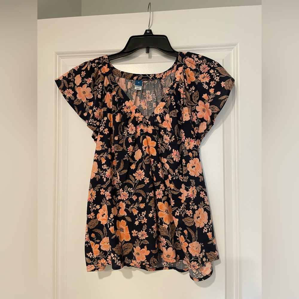 Old Navy floral blouse